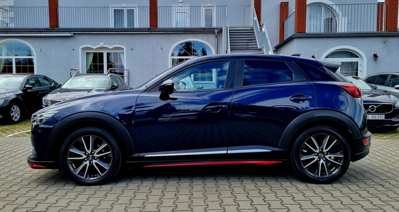 Mazda CX-3 cena 54900 przebieg: 194000, rok produkcji 2016 z Chęciny małe 254
